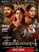 Aranmanai 4  Original  (2024) HDRip [Malayalam + Kannada] Movie Watch Online Free