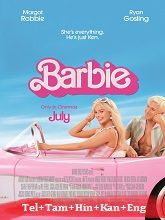 Barbie  Original  (2023) BluRay [Telugu + Tamil + Hindi + Kannada + Eng] Movie Watch Online Free