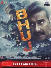 Bhuj: The Pride of India  Original  (2021) HDRip [Telugu + Tamil + Hindi] Movie Watch Online Free