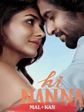 Hi Nanna Original (2023) HDRip  [Malayalam + Kannada] Movie Watch Online Free