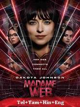 Madame Web  Original (2024) HDRip   [Telugu + Tamil + Hindi + Eng] Movie Watch Online Free