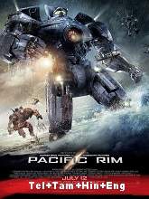 Pacific Rim  Original  (2013) BluRay [Telugu + Hindi + Tamil + Eng] Movie Watch Online Free