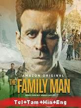 The Family Man   Season 1  (2023) HDRip Telugu + Tamil + Hindi + Eng] Movie Watch Online Free